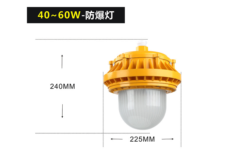 黄免费无遮挡白丝粉逼 XQL9822LED防爆灯II型亮黄色玻璃罩